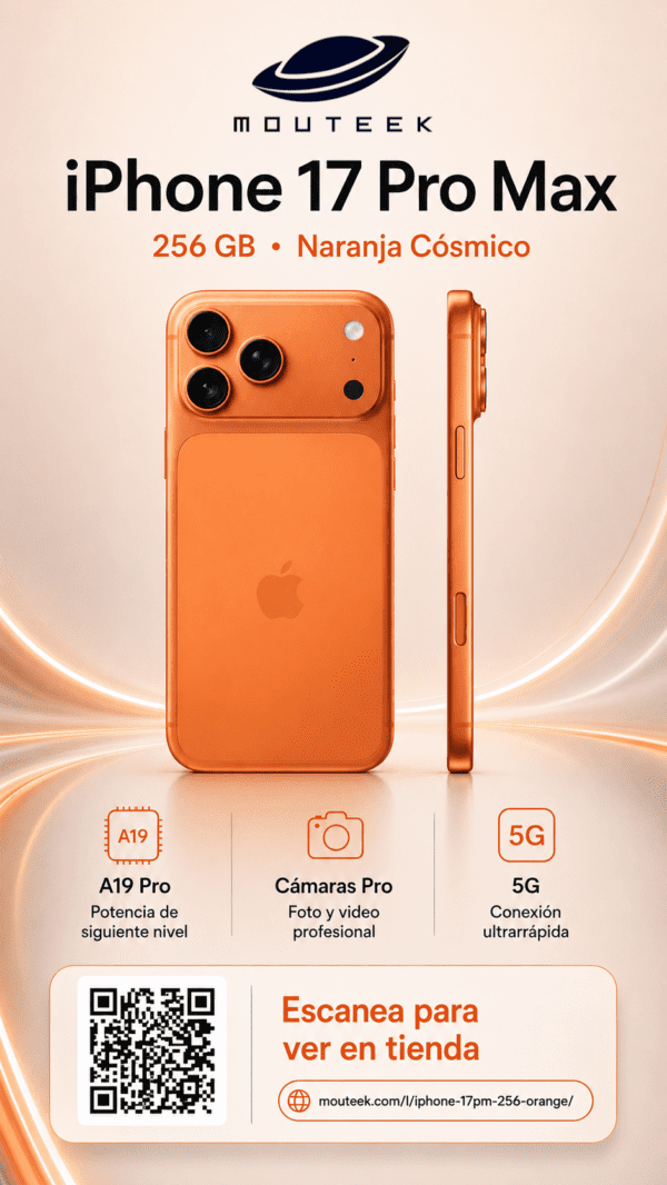 iphone-17-pro-orange_2 iPhone 17 Pro Max 256 GB Naranja Cósmico