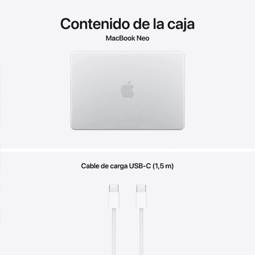 Apple MacBook Neo 13" A18 Pro 8 GB RAM 256 GB plata