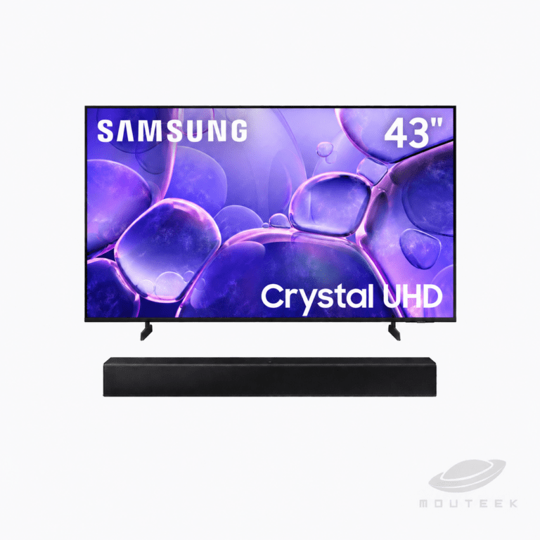 Samsung Crystal 43" + Barra de Sonido HW-T400