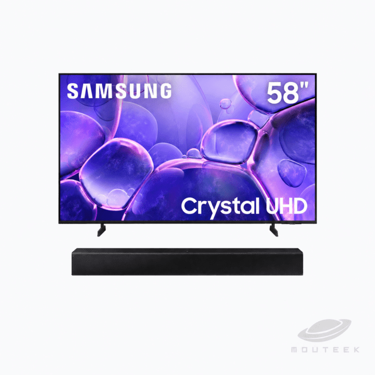 Samsung Crystal 58" + Barra de Sonido HW-T400