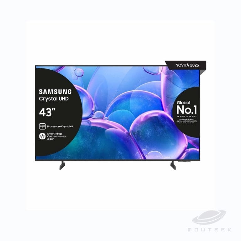 Samsung 43" Crystal UHD 4K Smart TV U8200F 2025